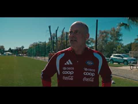 Geir Bakke før lørdagens to treningskamper i Spania