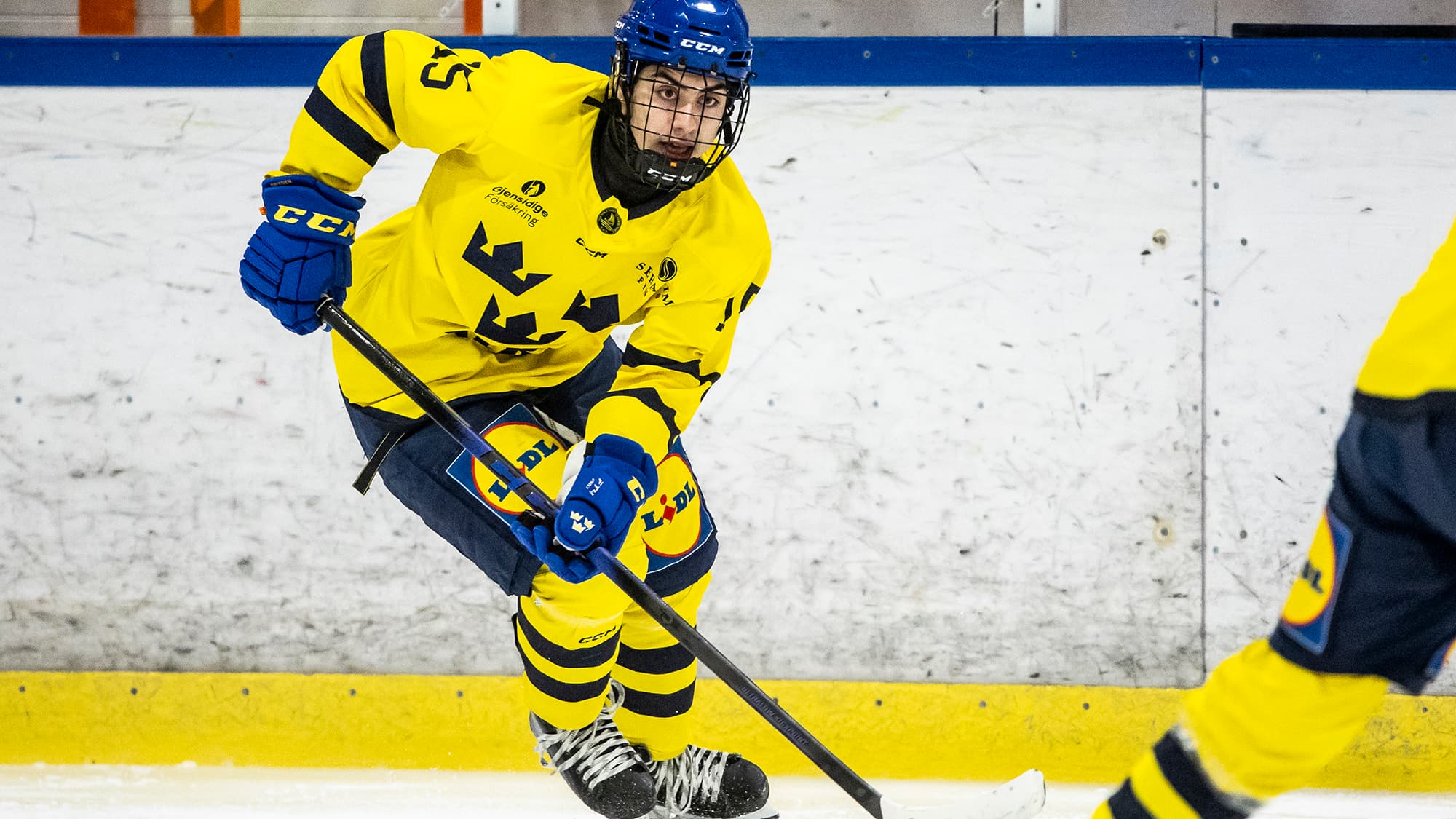 Första internationella testet för 2010-kullen